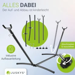 Hängematte Paya Mobile Indoor- und Outdoor-Hängematte mit Tragetasche