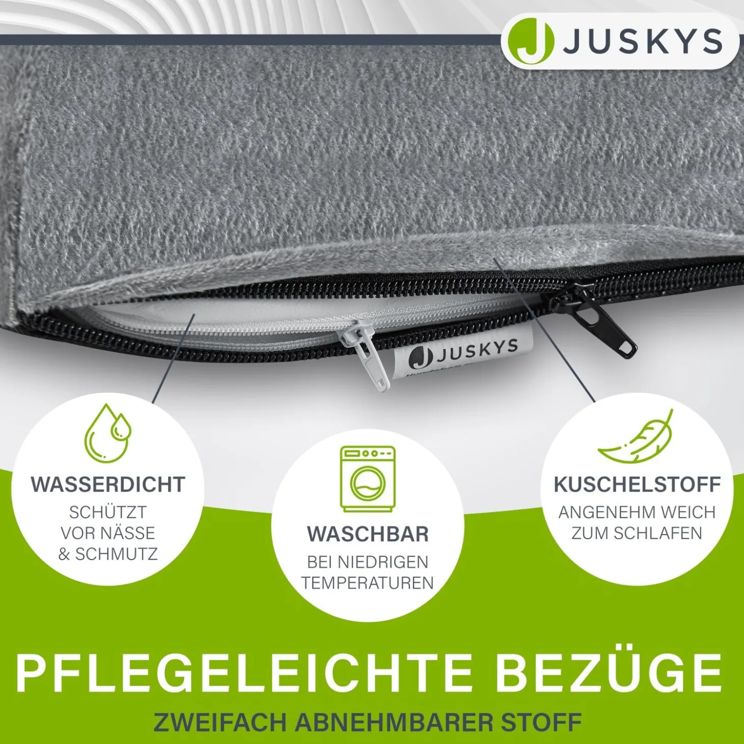 Hundebett Sheena Orthopädisches Haustierbett mit weichem Bezug