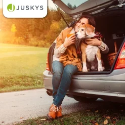 Hundebox Auto faltbar Lassie Hundetransportbox mit Tragegriff & Liegedecke