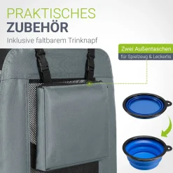 Hundebox Auto faltbar Lassie Hundetransportbox mit Tragegriff & Liegedecke