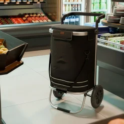 3in1 Einkaufstrolley - 56 L Kapazität Klappbarer Trolley für bequemes Shopping