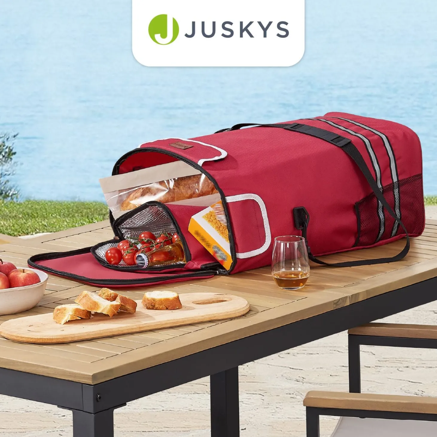 3in1 Einkaufstrolley - 56 L Kapazität Klappbarer Trolley für bequemes Shopping
