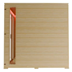 Infrarotkabine Billund ↔ 170x190cm ↕ 190cm ⚟ Dual Technologie 유 2 Personen