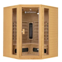 Infrarotkabine Nyborg E150K ↔ 150x150cm ↕ 190cm ⚟ Dual Technologie 유 4 Personen