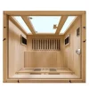 Infrarotkabine Nyborg S120V ↔ 120x105cm ↕ 190cm ⚟ Dual Technologie 유 2 Personen