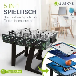 5in1 Spieltisch Ballzauber Multifunktionstisch mit 5 abwechslungsreichen Ballspielen