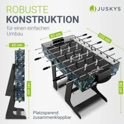5in1 Spieltisch Ballzauber Multifunktionstisch mit 5 abwechslungsreichen Ballspielen