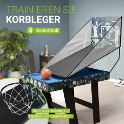 5in1 Spieltisch Ballzauber Multifunktionstisch mit 5 abwechslungsreichen Ballspielen