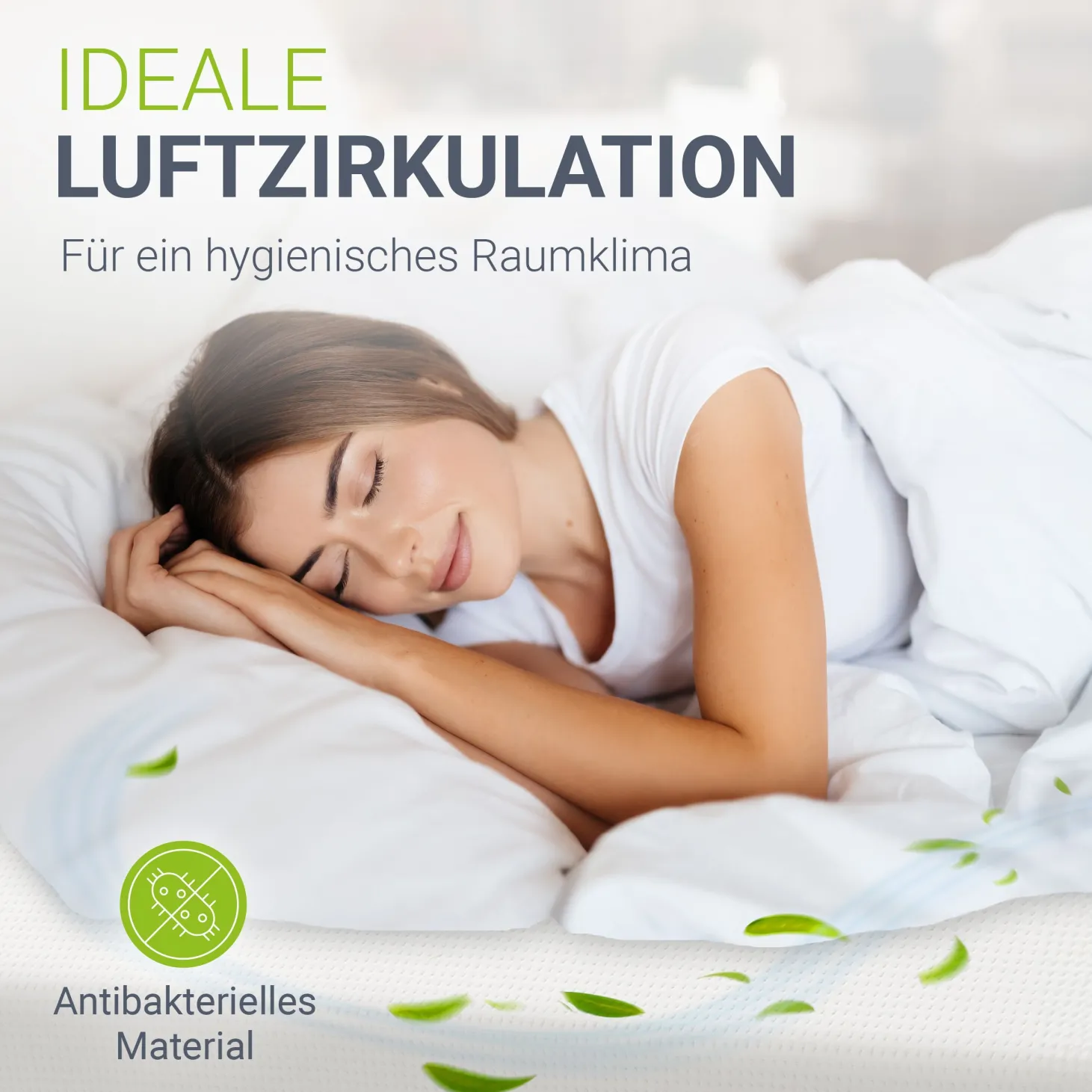 Kaltschaummatratze Härtegrad 3 Matratze mit hoher Punktelastizität und guter Luftzirkulation