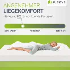 Kaltschaummatratze Härtegrad 3 Matratze mit hoher Punktelastizität und guter Luftzirkulation