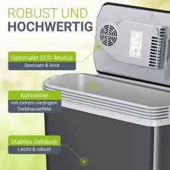 Kühlbox Nordpol Elektrische Kühlbox mit praktischem 12 V und 230 V Anschluss