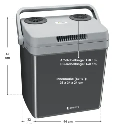 Kühlbox Nordpol Elektrische Kühlbox mit praktischem 12 V und 230 V Anschluss