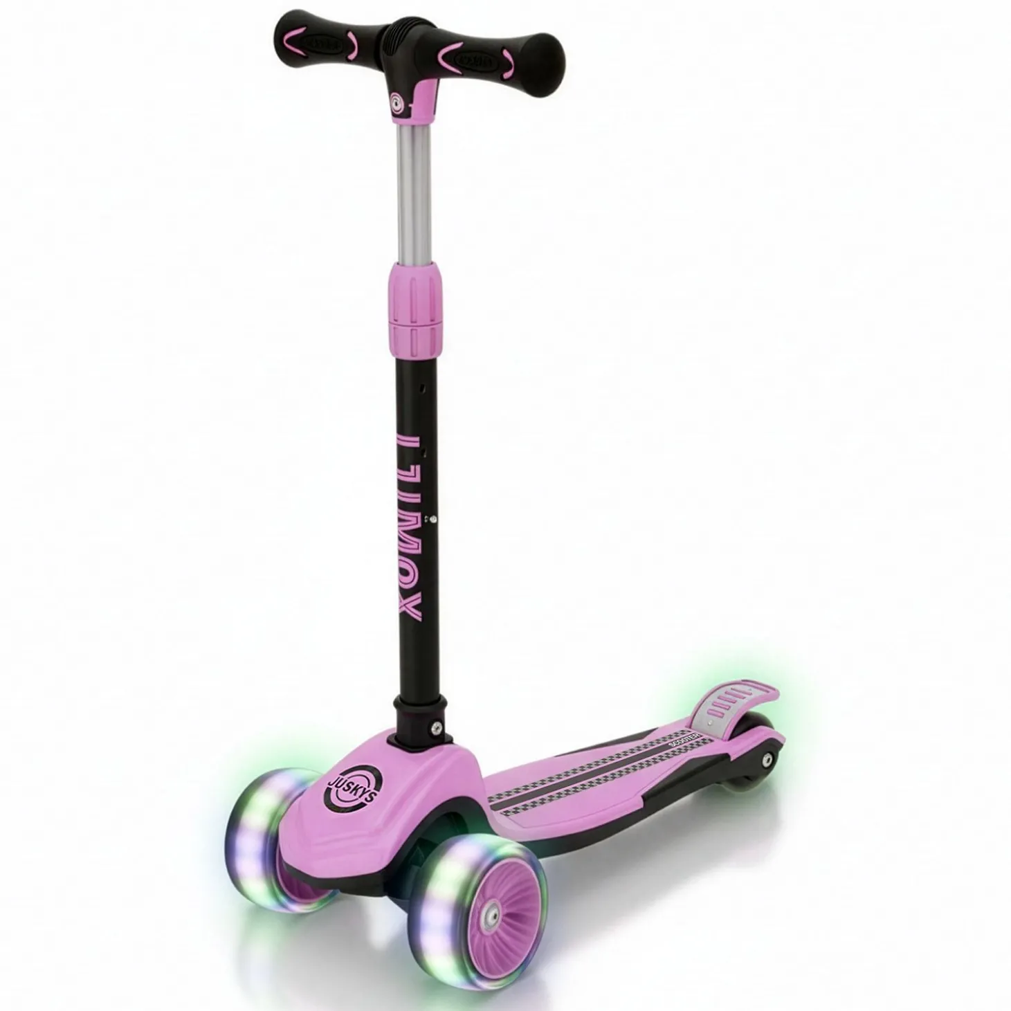 Kinderroller Lumox Roller für Kleinkinder ab 3 Jahren mit LED-Leuchträdern