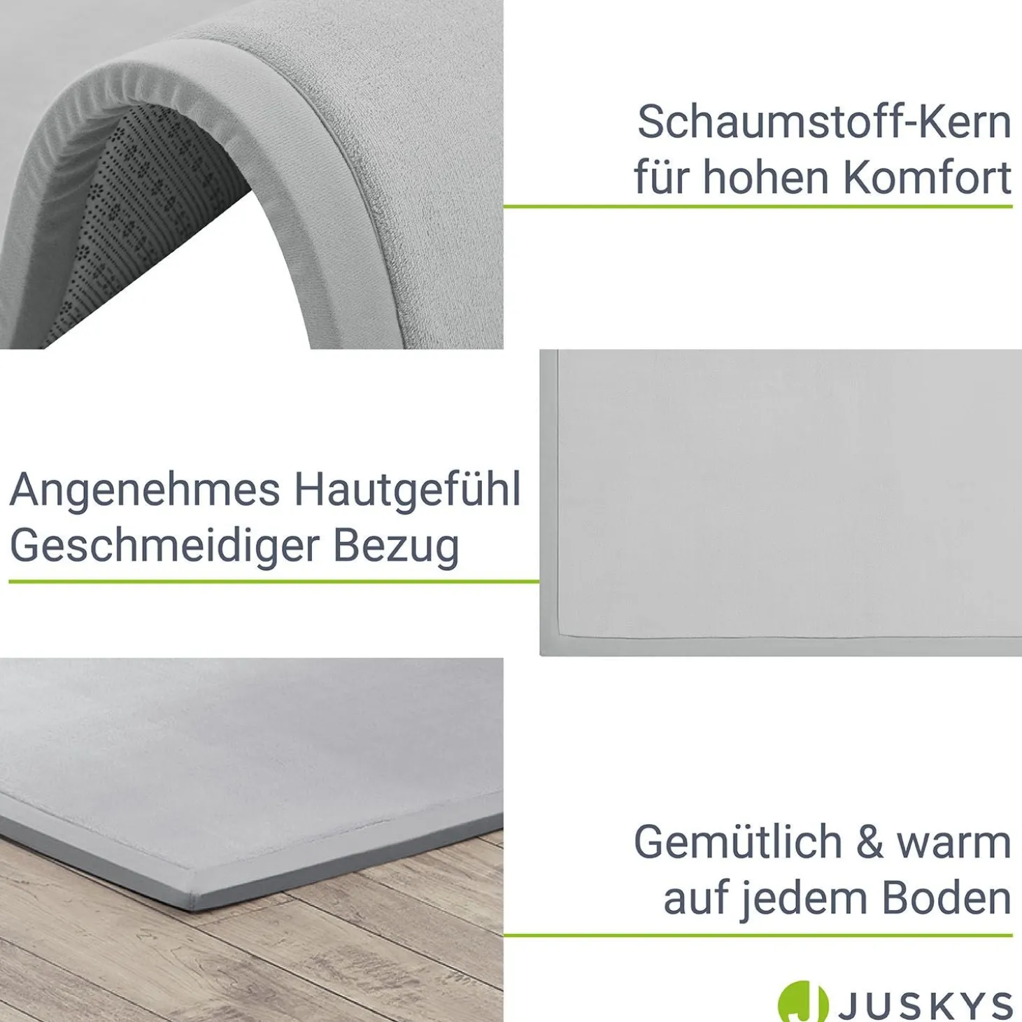 Kinder Spielmatte Maila Weiche & isolierende Krabbelmatte
