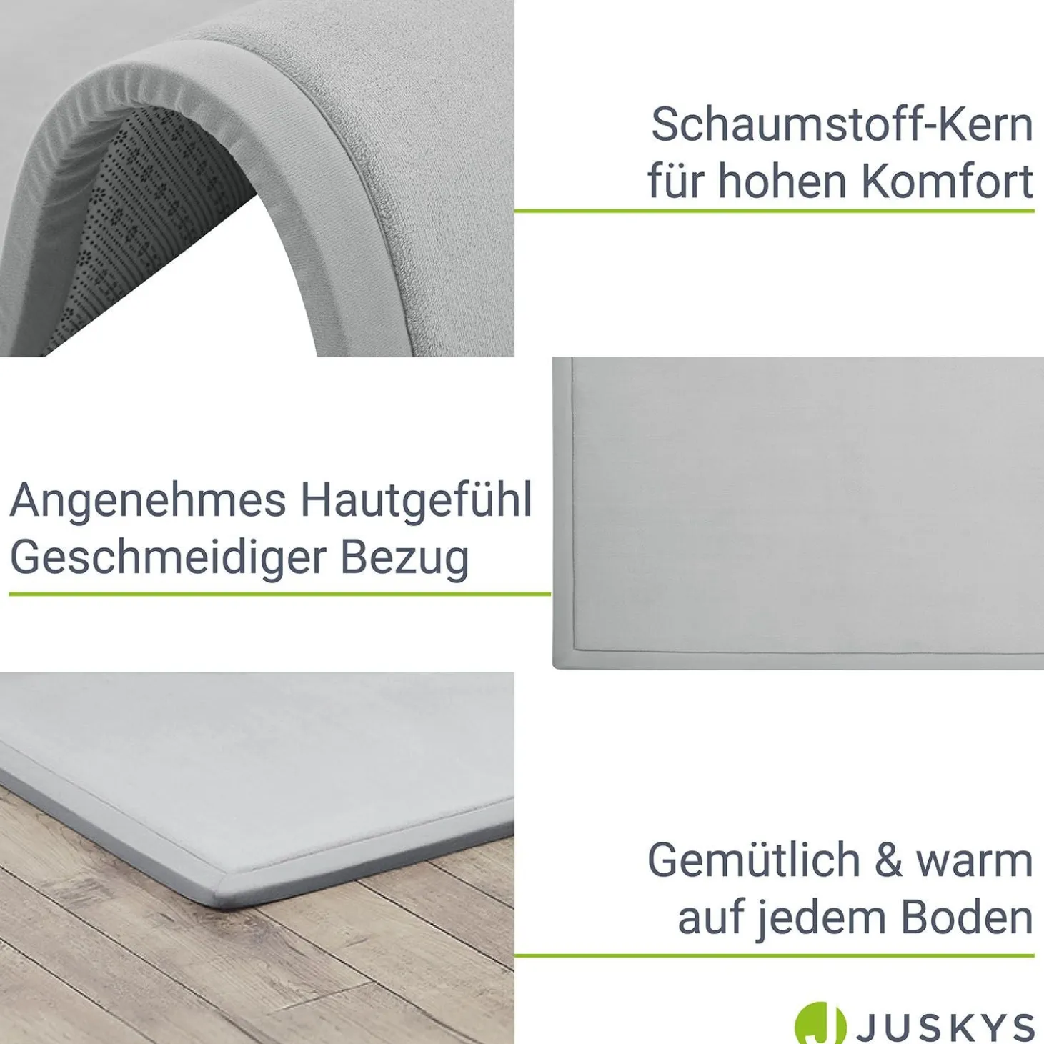 Kinder Spielmatte Maila Weiche & isolierende Krabbelmatte