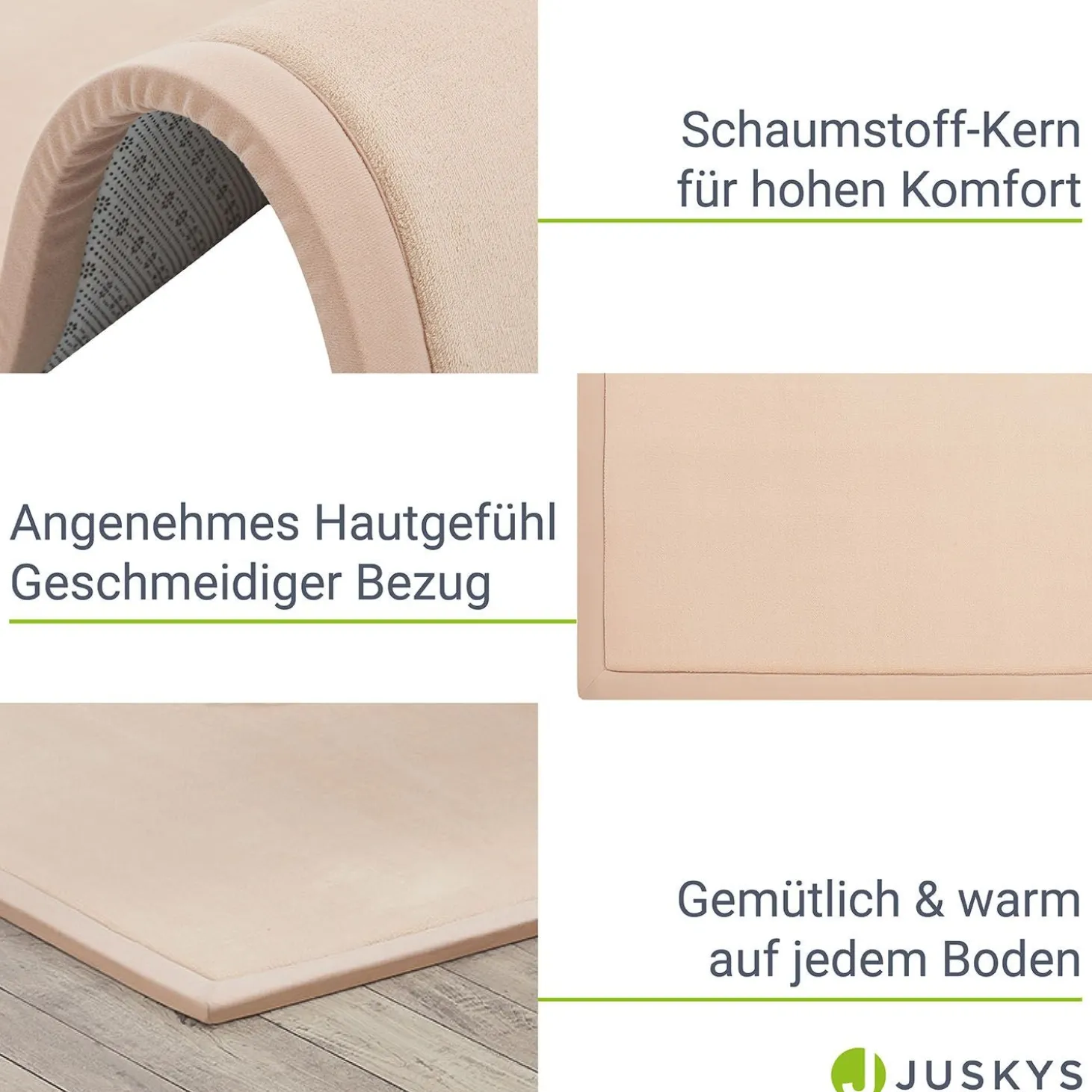 Kinder Spielmatte Maila Weiche & isolierende Krabbelmatte
