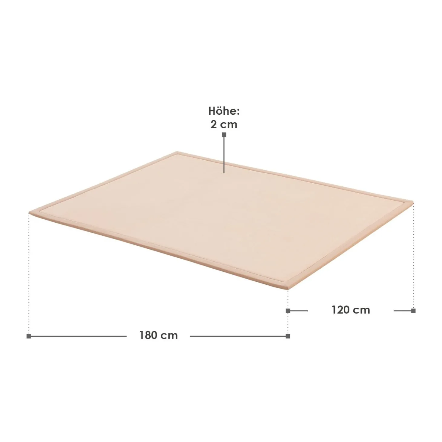 Kinder Spielmatte Maila Weiche & isolierende Krabbelmatte