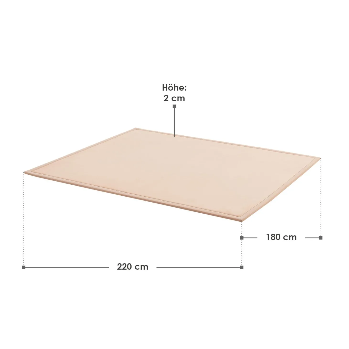 Kinder Spielmatte Maila Weiche & isolierende Krabbelmatte