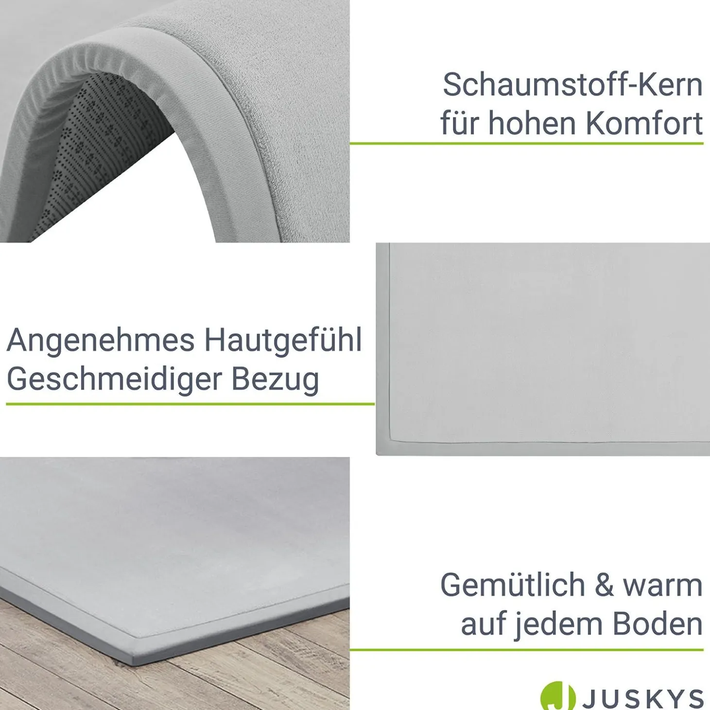 Kinder Spielmatte Maila Weiche & isolierende Krabbelmatte