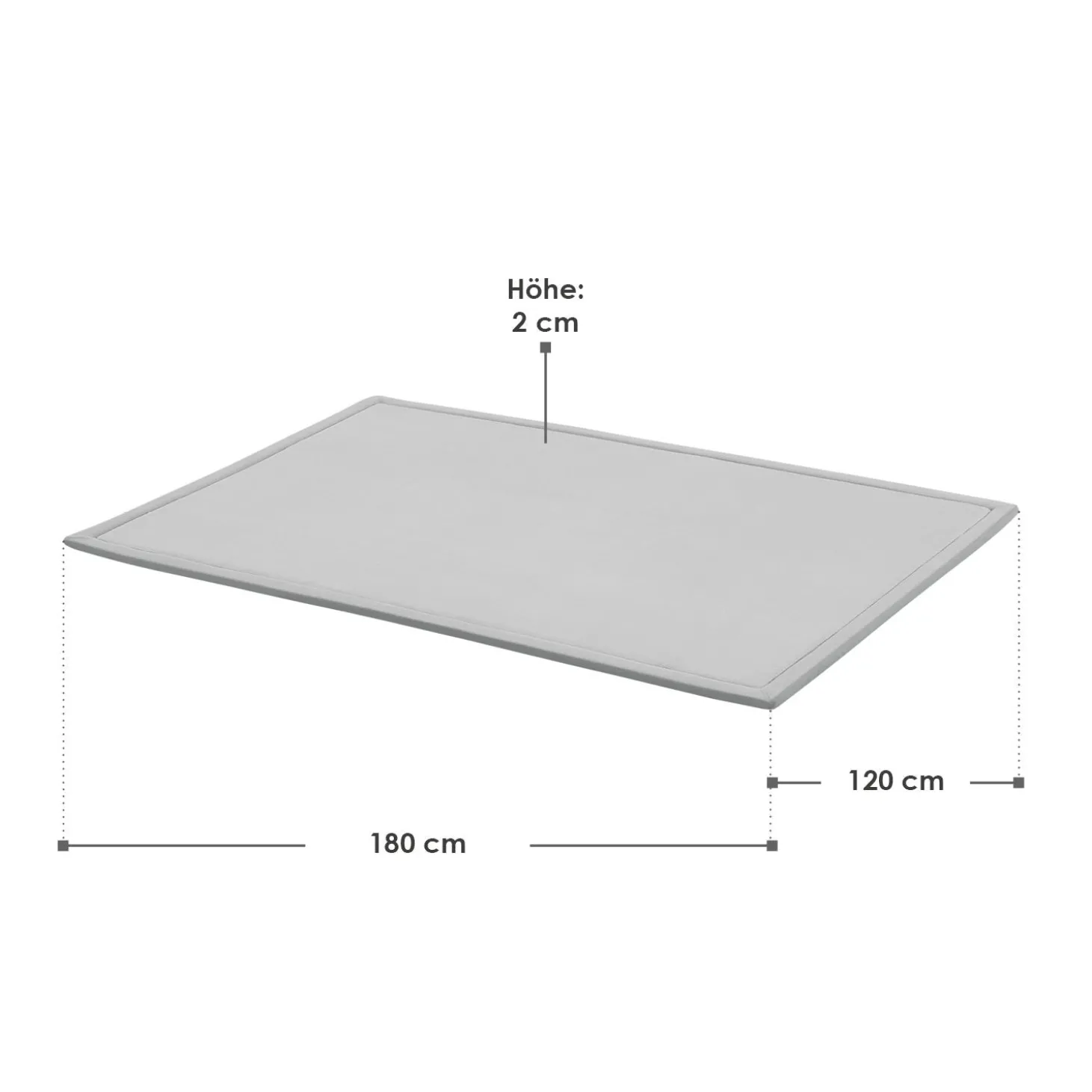 Kinder Spielmatte Maila Weiche & isolierende Krabbelmatte
