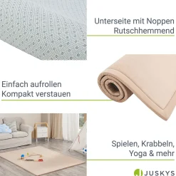 Kinder Spielmatte Maila Weiche & isolierende Krabbelmatte