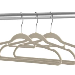 Kleiderbügel - Samt Bügel für Garderobe - rutschfest mit Samtbezug