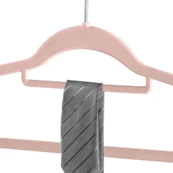 Kleiderbügel - Samt Bügel für Garderobe - rutschfest mit Samtbezug