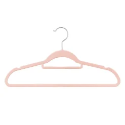 Kleiderbügel - Samt Bügel für Garderobe - rutschfest mit Samtbezug