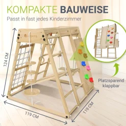 Klettergerüst Indoor für Kinder Indoor Klettergerüst für mehr Motorik & Kreativität
