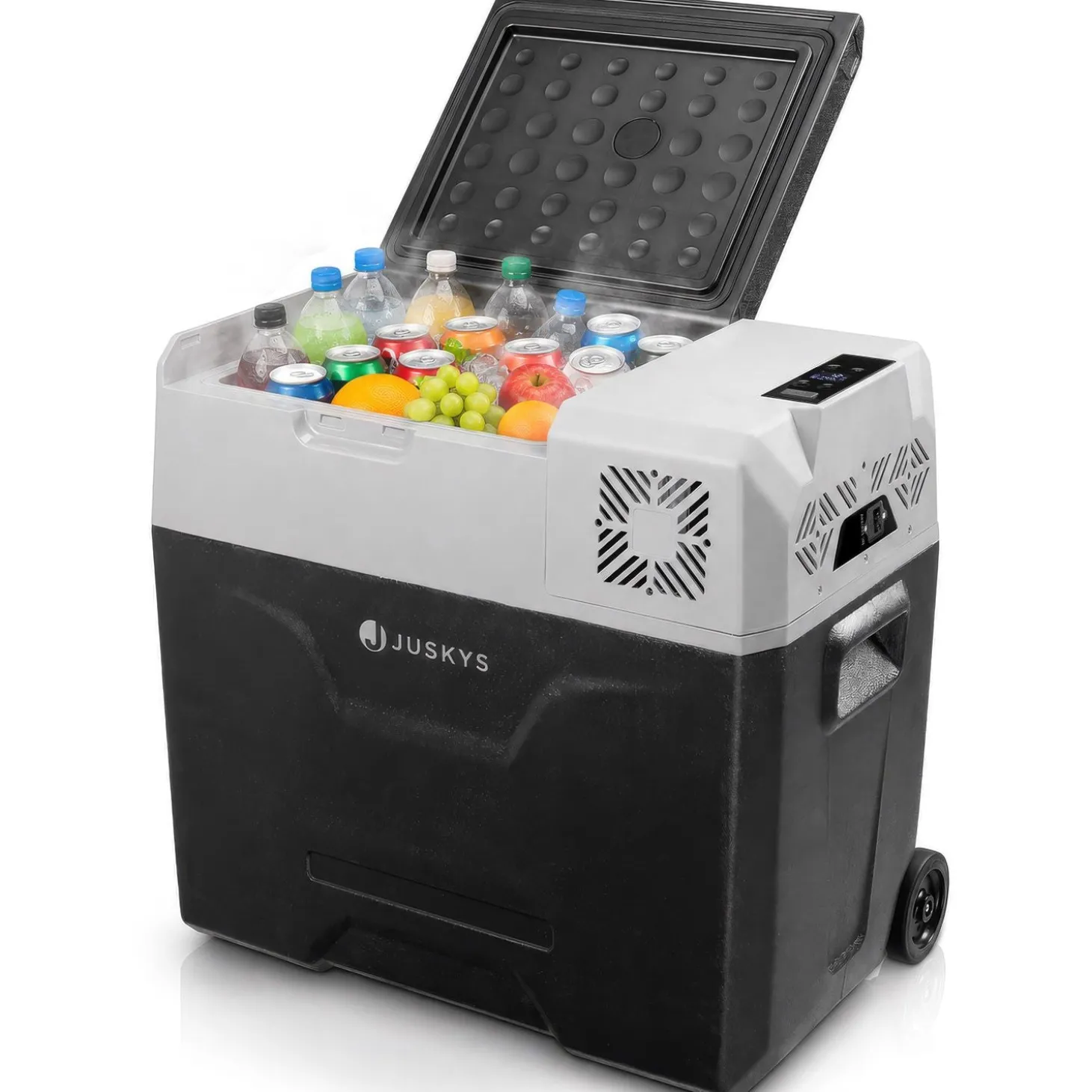 Kompressor Kühlbox Yukon 30l oder 50l mit 12/24 & 230 V Anschluss, App-Steuerung und USB-Ladebuchse