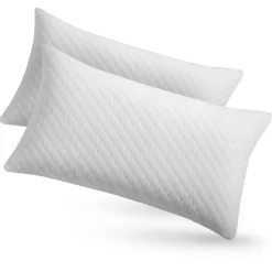 Kopfkissen - 2er Set Bequeme Kissen - atmungsaktiv & hypoallergen