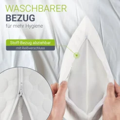 Kopfkissen - 2er Set Bequeme Kissen - atmungsaktiv & hypoallergen