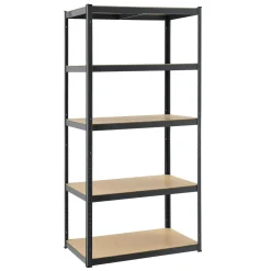 Lagerregal Basic 200 x 100 x 60 cm Schwerlastregal für Keller, Garage oder Werkstatt