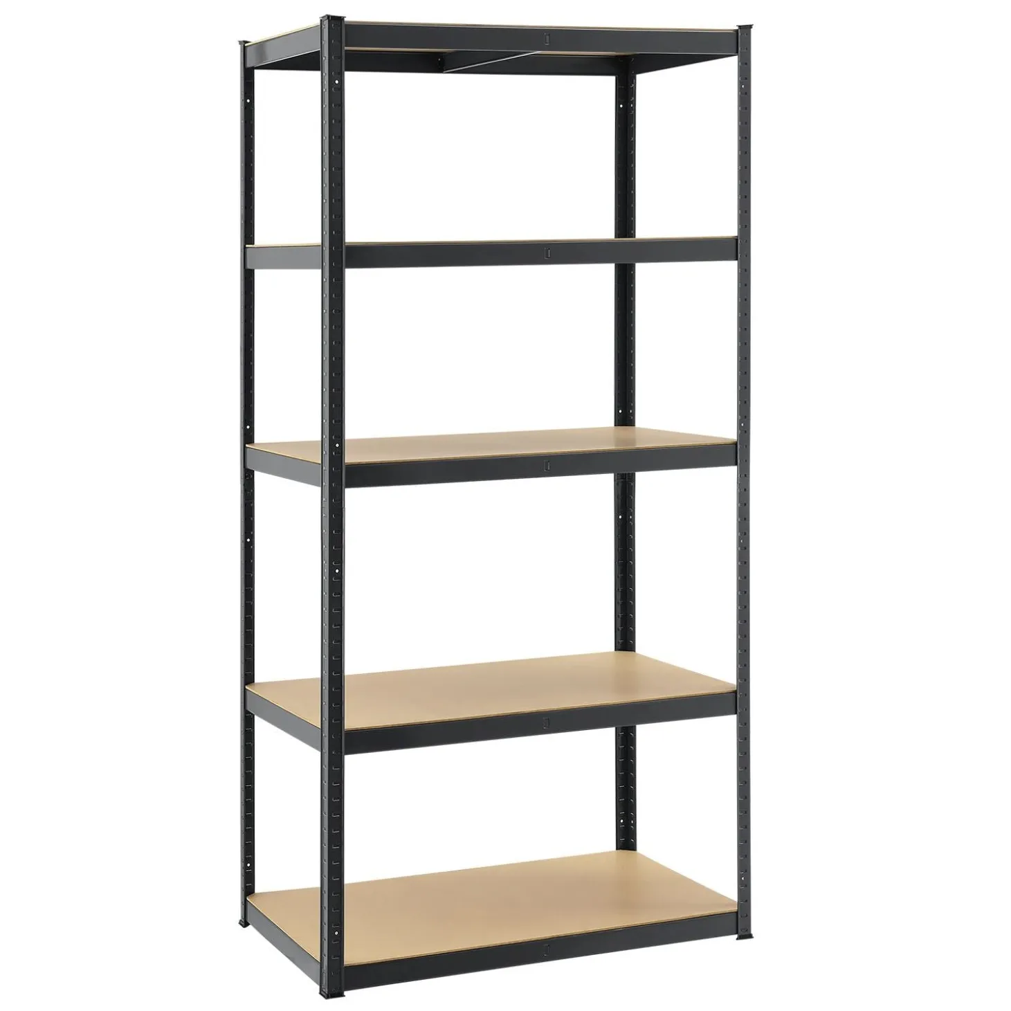 Lagerregal Basic 200 x 100 x 60 cm Schwerlastregal für Keller, Garage oder Werkstatt