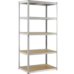 Lagerregal Basic 200 x 100 x 60 cm Schwerlastregal für Keller, Garage oder Werkstatt