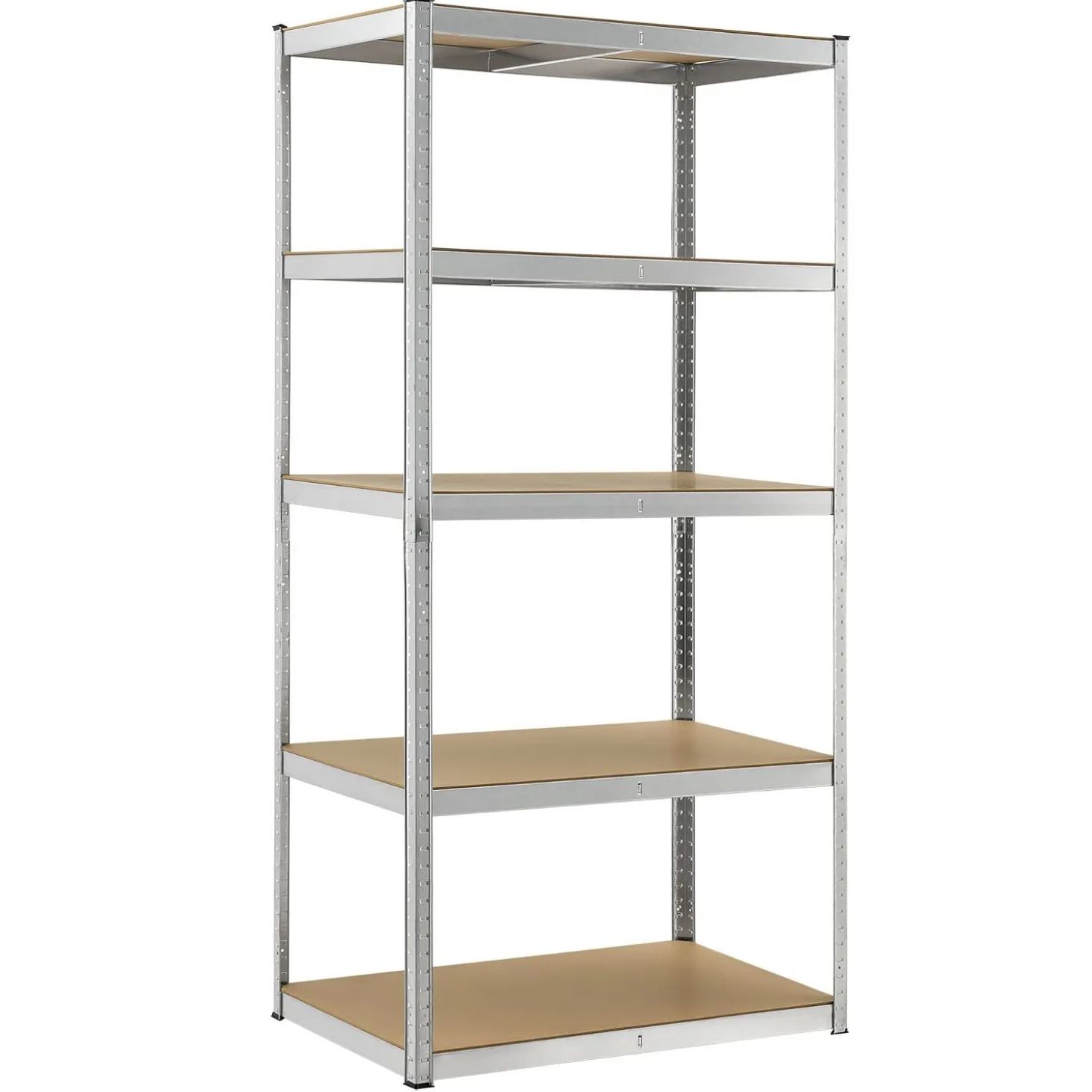 Lagerregal Basic 200 x 100 x 60 cm Schwerlastregal für Keller, Garage oder Werkstatt