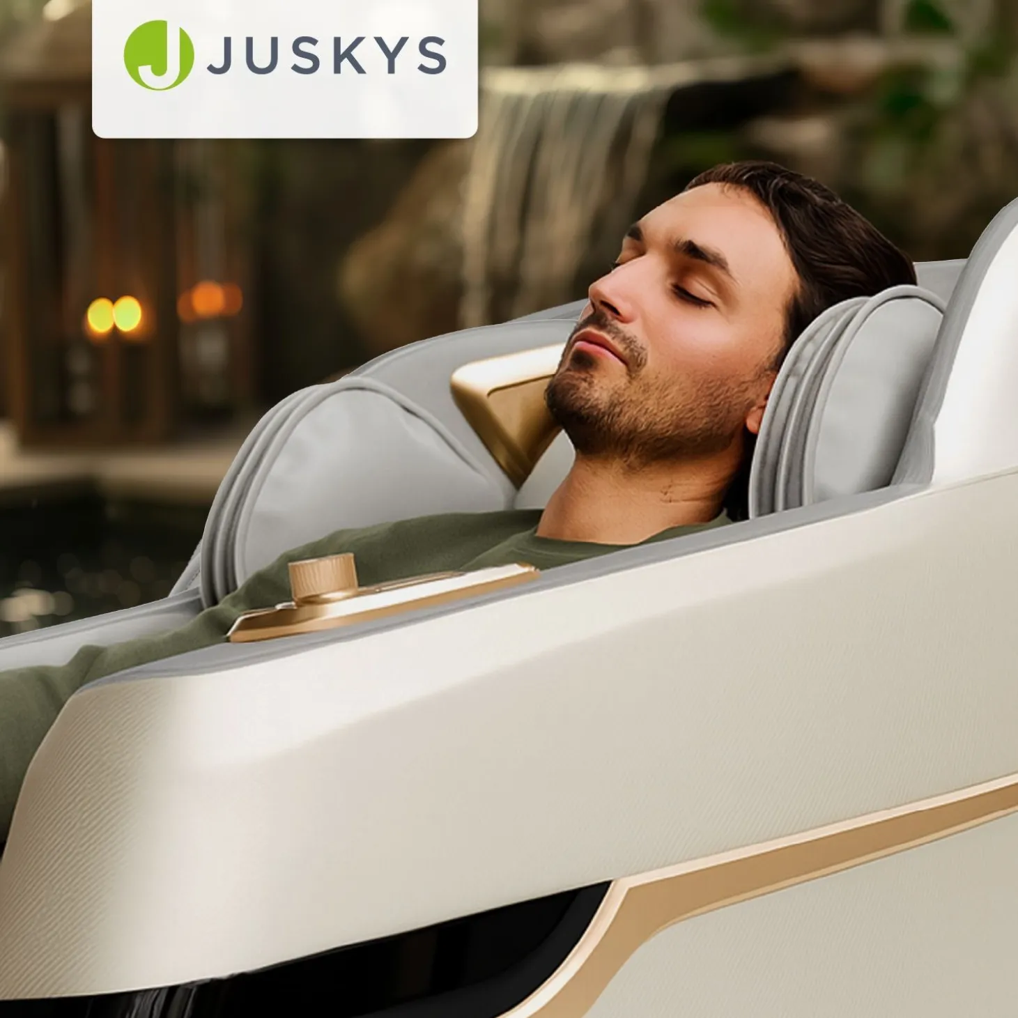 Massagesessel Naxos Mit Ganzkörpermassagefunktion für wohltuende Entspannung