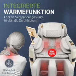 Massagesessel Naxos Mit Ganzkörpermassagefunktion für wohltuende Entspannung