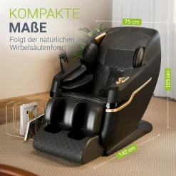 Massagesessel Naxos Mit Ganzkörpermassagefunktion für wohltuende Entspannung