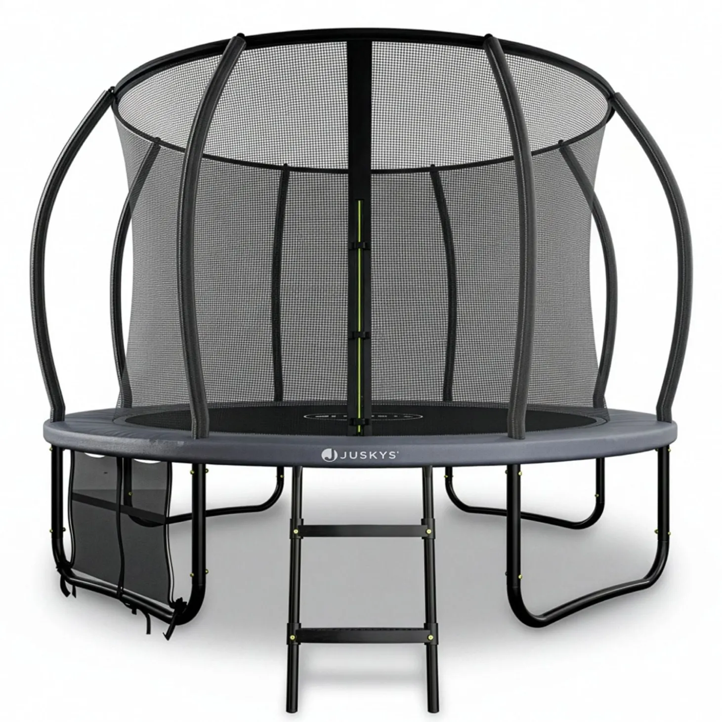 Outdoor Trampolin SkyBounce Stabiles Gartentrampolin mit Sicherheitsnetz und Randabdeckung