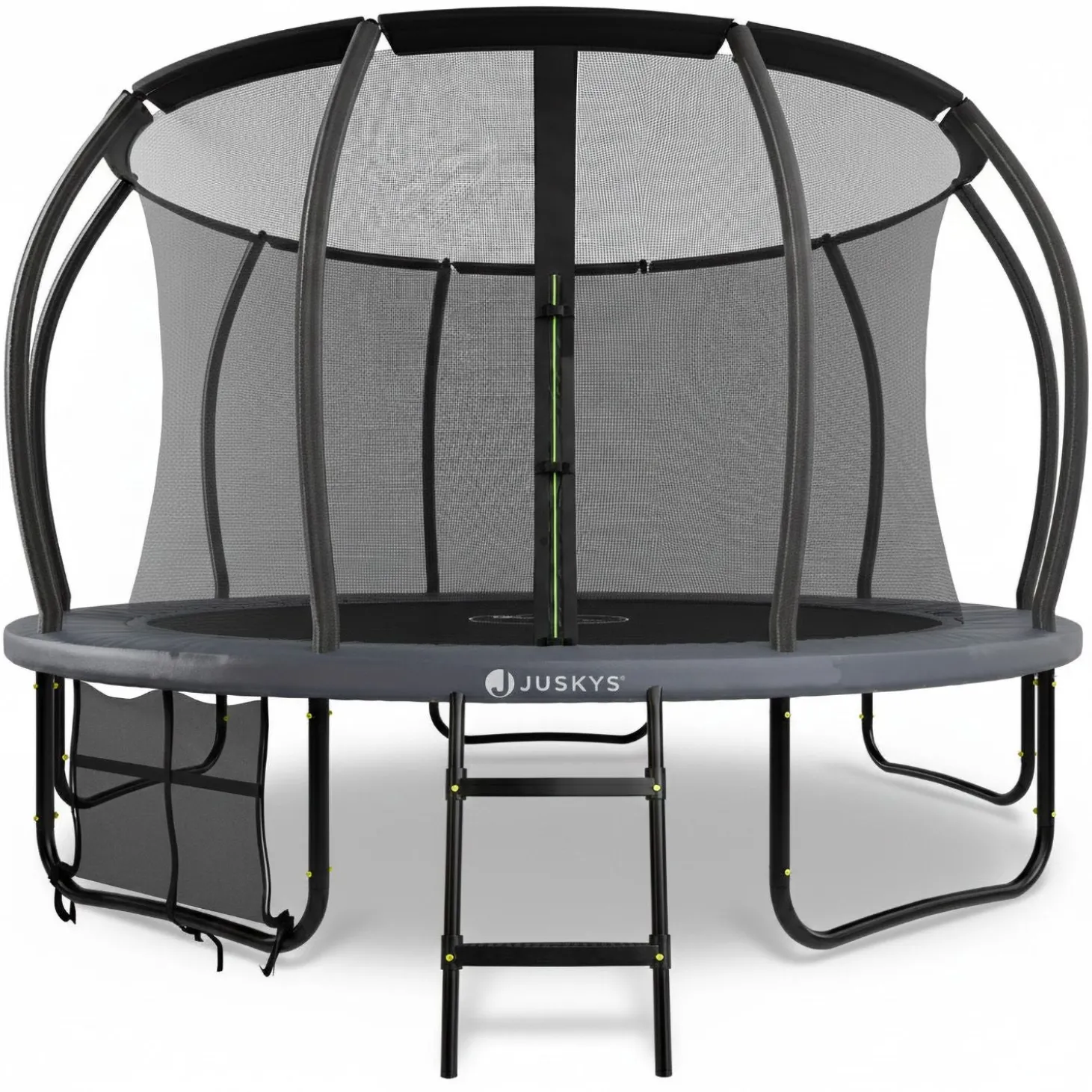 Outdoor Trampolin SkyBounce Stabiles Gartentrampolin mit Sicherheitsnetz und Randabdeckung