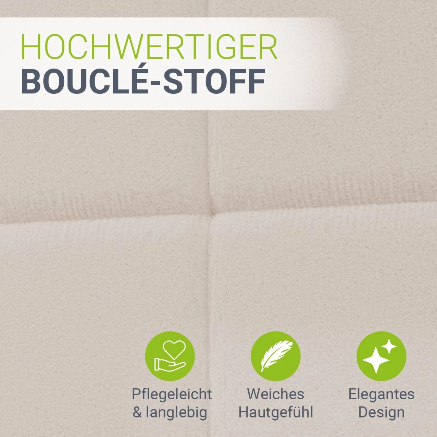 Polsterbett Florenz Bettgestell mit Bubble Design, 500 kg belastbar und pflegeleicht