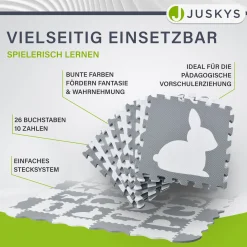 Puzzlematte für Babys und Kinder Puzzle Spielmatte für Spielspaß & Lernförderung in diversen Designs