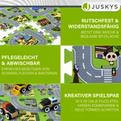 Puzzlematte für Babys und Kinder Puzzle Spielmatte für Spielspaß & Lernförderung in diversen Designs