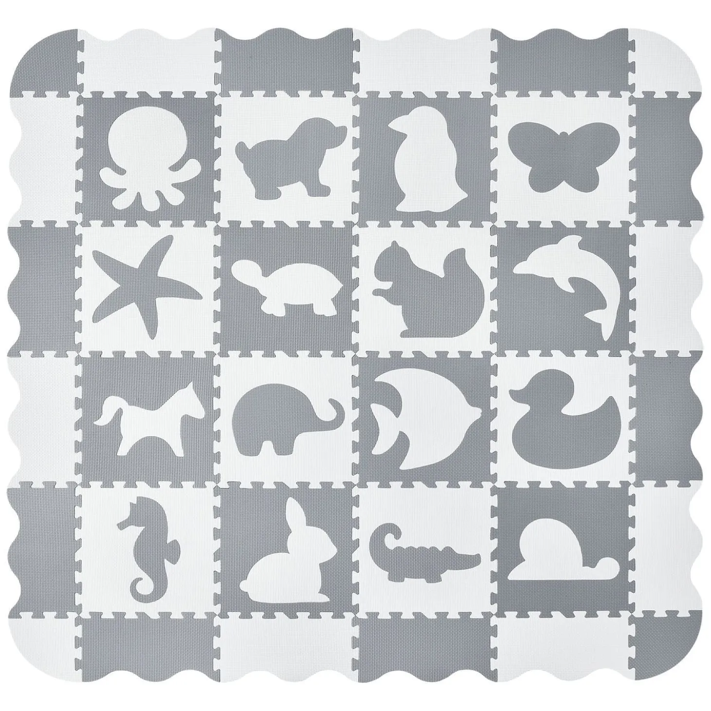 Puzzlematte für Babys und Kinder Puzzle Spielmatte für Spielspaß & Lernförderung in diversen Designs
