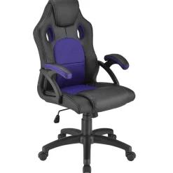 Racing Schreibtischstuhl Montreal Schreibtischstuhl mit verstellbarer Rückenlehne gepolstert