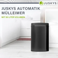 Rechteckiger Mülleimer mit Sensor Automatischer Abfalleimer für kontaktloses Entsorgen von Müll