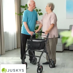 Rollator für die Wohnung Indoor Rollator ideal für schmale Wohnräume