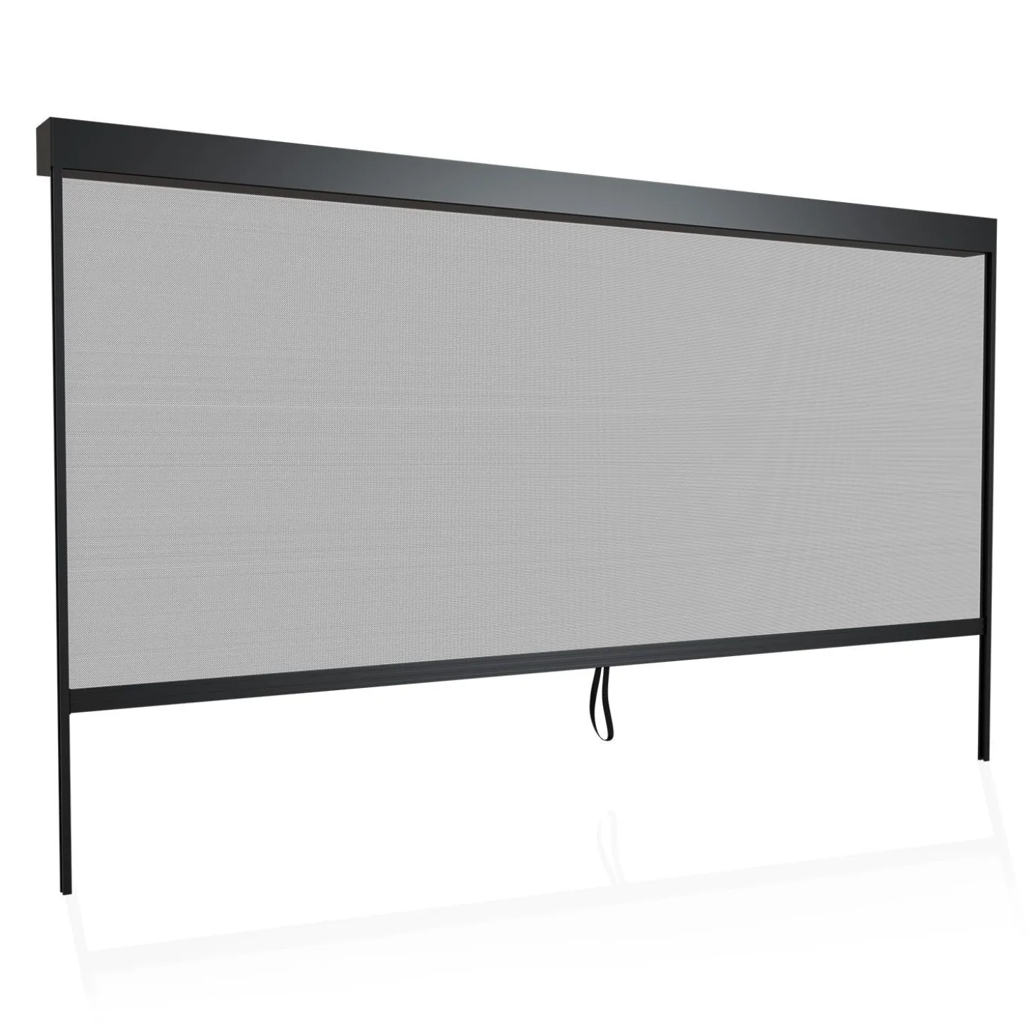 Seitenwand für Lamellendach Tahiti Verstellbares Rollo für Pergola - flexibler Sicht- & Sonnenschutz