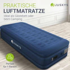 Selbstaufblasende Luftmatratze Sapri Bequemes Luftbett zum Camping oder für 1-2 Gäste